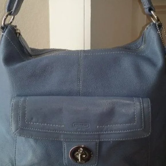 Coach Penelope Pebbled Leather Shoulder Bag - Picture 1 of 5